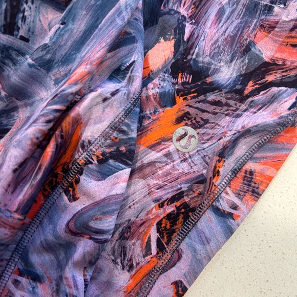 Lululemon high rise wunder under Patterned Leggings size 2 - Picture 6 of 6